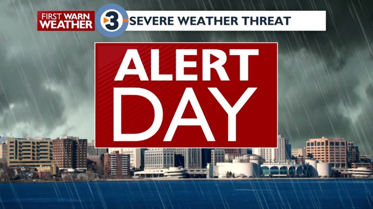ALERT DAY This Weekend For Possible Strong Storms - YouTube