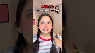You Can Only Speak Wrong Answers Only #funnyshorts #ytshorts #shorts