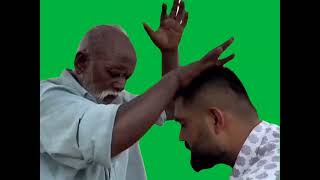 Indian massage Meme Green Screen