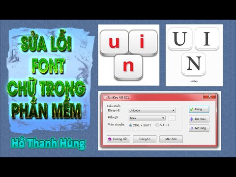 #1 Cách sửa lỗi font chữ phần mềm trong windows | Chuyển bảng mã trong font chữ Mới Nhất