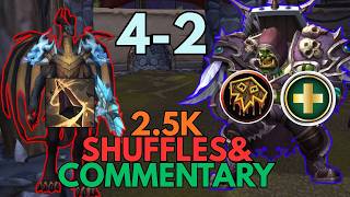 An AUGMENTATION EVO at 2.5k CR? 4-2 Resto Shaman Solo Shuffle | Midnight PvP Season 1
