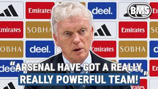 MOYES: “ARSENAL HAVE GOT A REALLY, REALLY POWERFUL TEAM!” 💪 Arsenal 2-0 Everton ⚽ Premier League