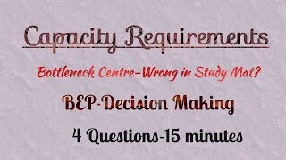 CMA Inter-Capacity Requirement Planning/Operations Planning/by #Bikash
