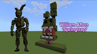 How to build Springtrap! (Minecraft)