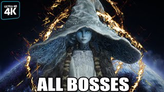 Elden Ring - All Main Bosses (With Cutscenes   Good Ending) 4K UHD 60FPS PC