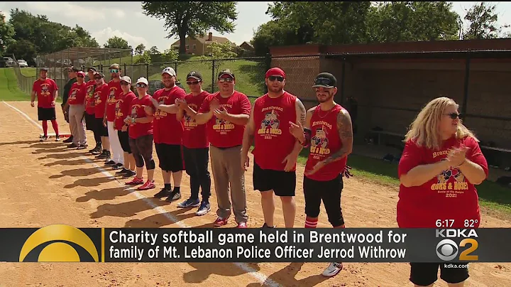 Charity Softball Game Held For Family Of Police Of...