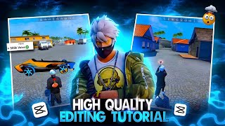 Trending📈4K Quality Tutorial || Like PC In Android✅[Free Fire] || Editing Secret Revealed🔥