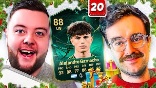 FC24 Squad Builder Showdown Advent!!! EVO GARNACHO!!! Day 20 vs AJ3