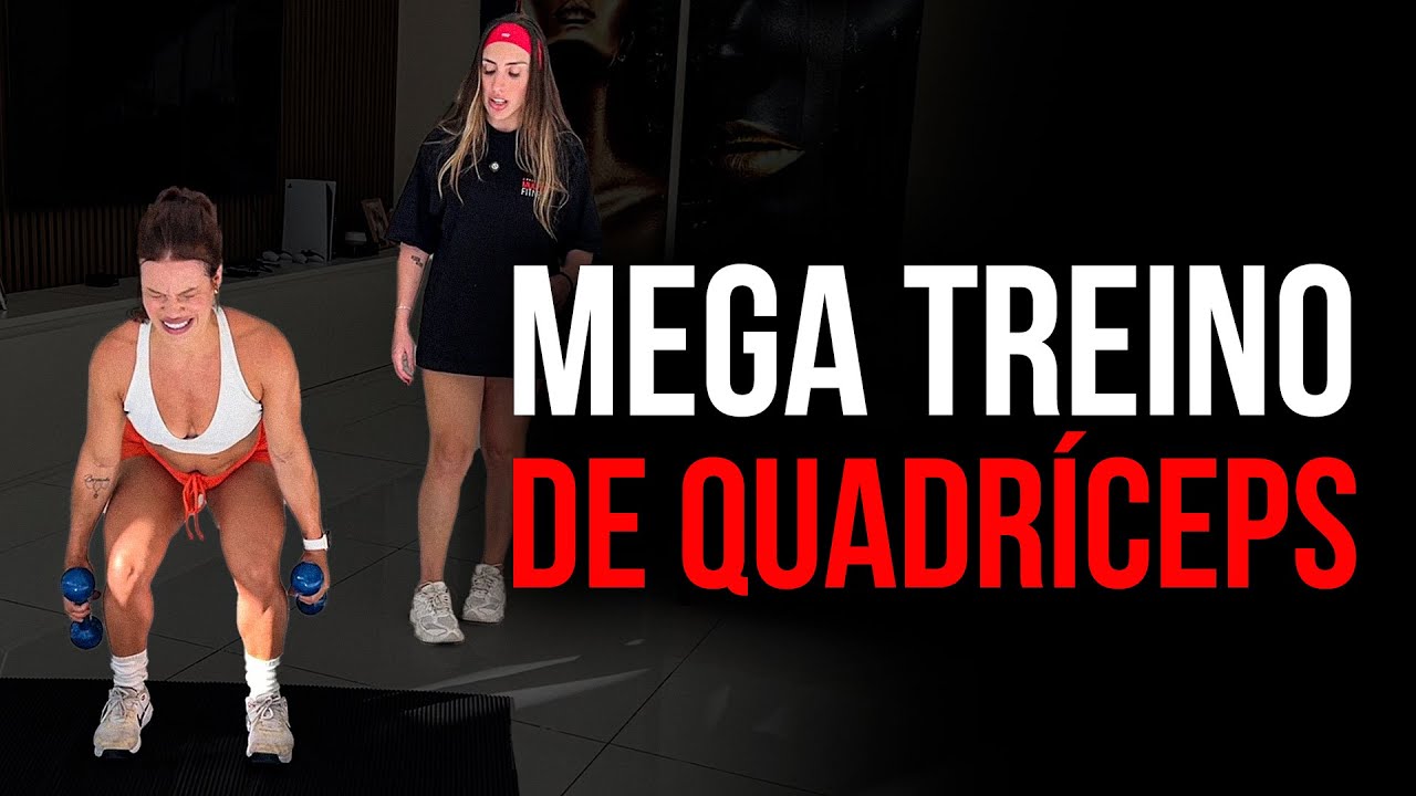 FAÇA ESSE TREINO PARA DEFINIR SEU QUADRÍCEPS - MEGA TREINO