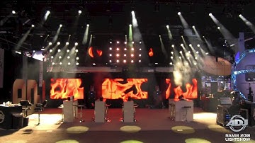 ADJ Lightshow - NAMM 2018