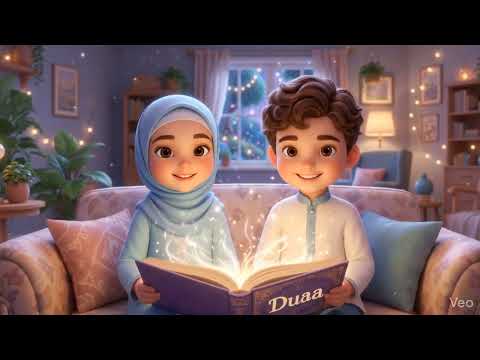 Dua #1: Når man vågner ☀️ | Lær daglig Dua for børn (Kort og præcis)