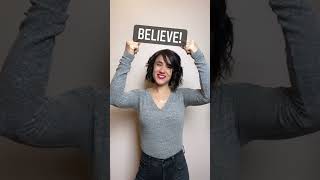 BELIEVE | ASL Glossary | The ASL Shop