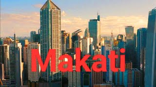 Makati City, Philippines, 4K Drone Footage
