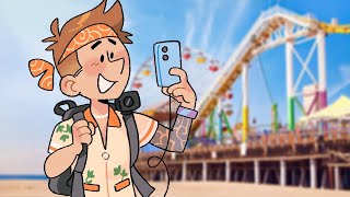 Teaching Sunny, Kat, and Lena to Play Hockey Content