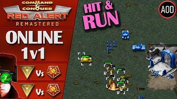 Command and Conquer Remastered: Red Alert (RA) - 1v1 Online Multiplayer Ranked Gameplay