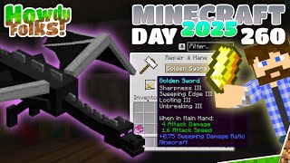 GOLDEN GEAR vs DRAGON! | Minecraft 2025 | Day 260 screenshot 5