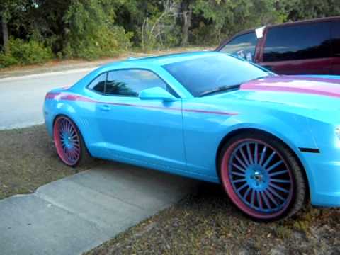 2010 Camaro SS  on 24" asanti