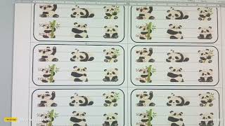 Book sticker microsoft office me panda 🐼 🐼#panda#viralsong #microsoft #trending @PRIY42