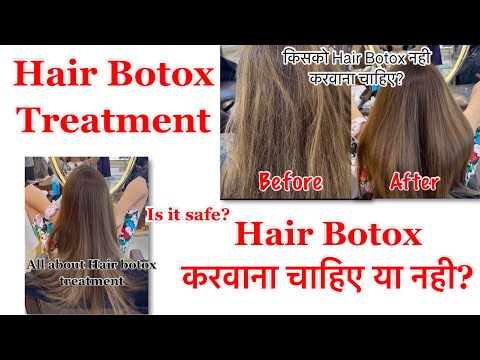 Major Hair transformation / Hair Botox Treatment & Hair colour / my hair transformation
