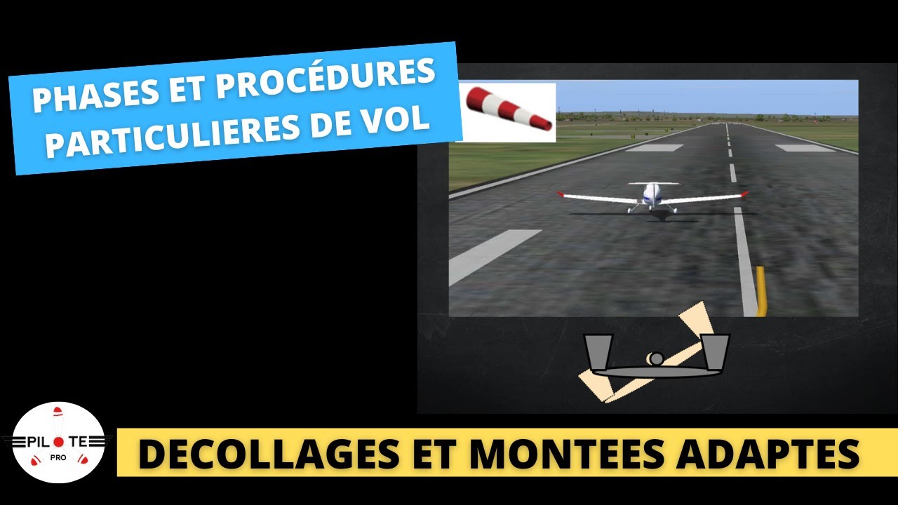 [Phases et procédures particulières de vol #20] Décollages et montées adaptés