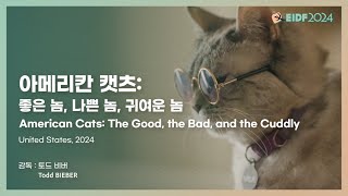 [EIDF2024 OFFICIAL] 아메리칸 캣츠: 좋은 놈, 나쁜 놈, 귀여운 놈 / American Cats: The Good, the Bad, and the Cuddly