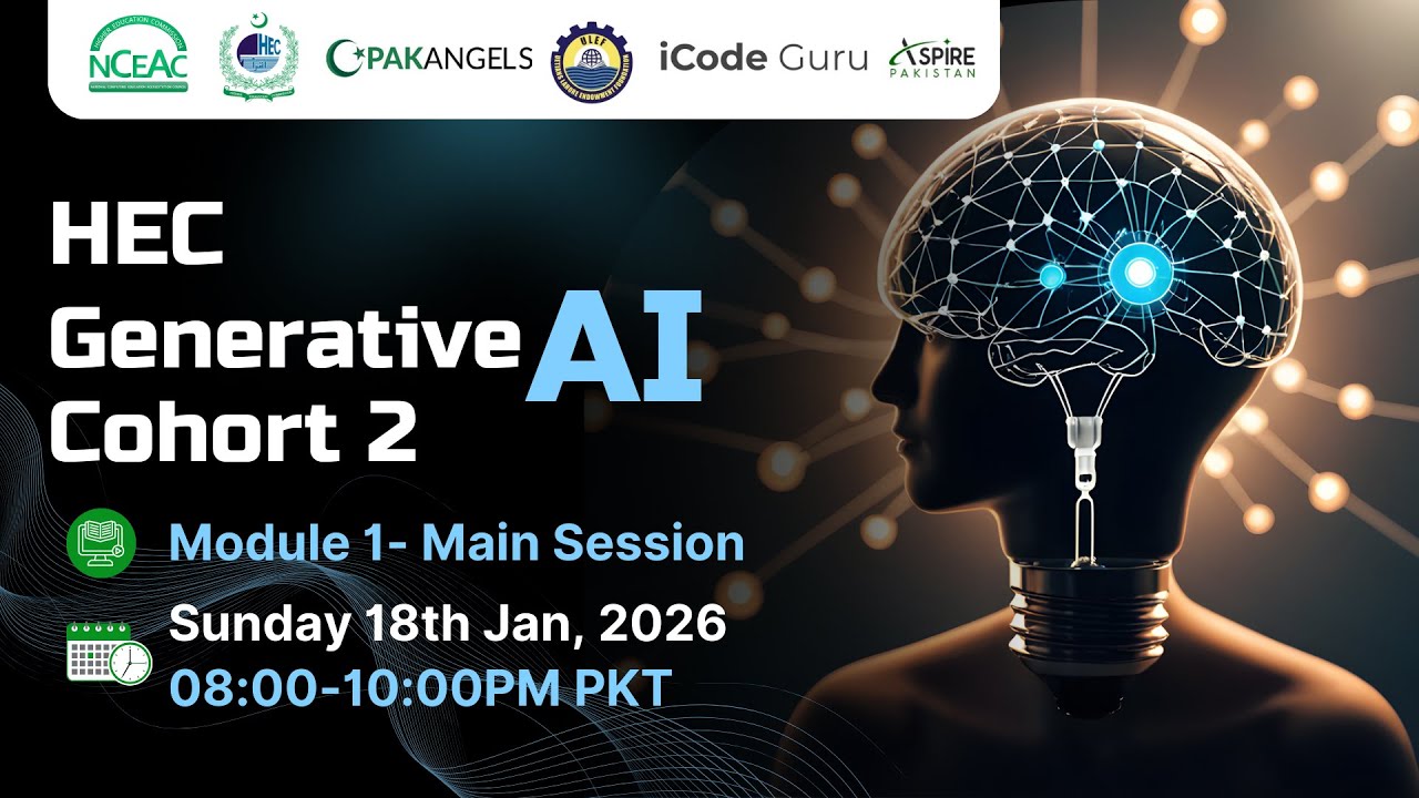 HEC Generative AI Training Program | C2 | Week 1 | Session 1 | Inauguration Ceremony