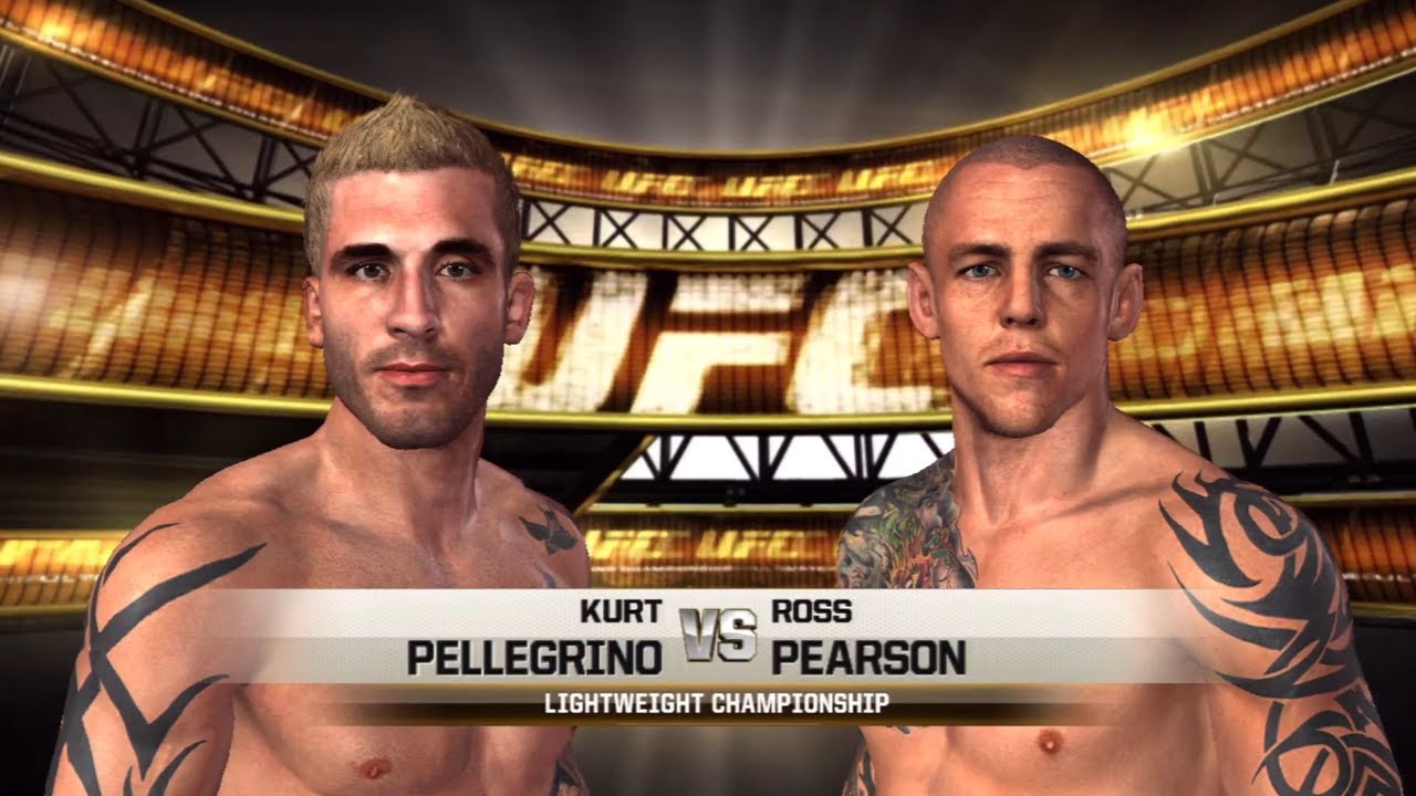 UFC Undisputed 2010 Gameplay Kurt Pellegrino vs Ross Pearson