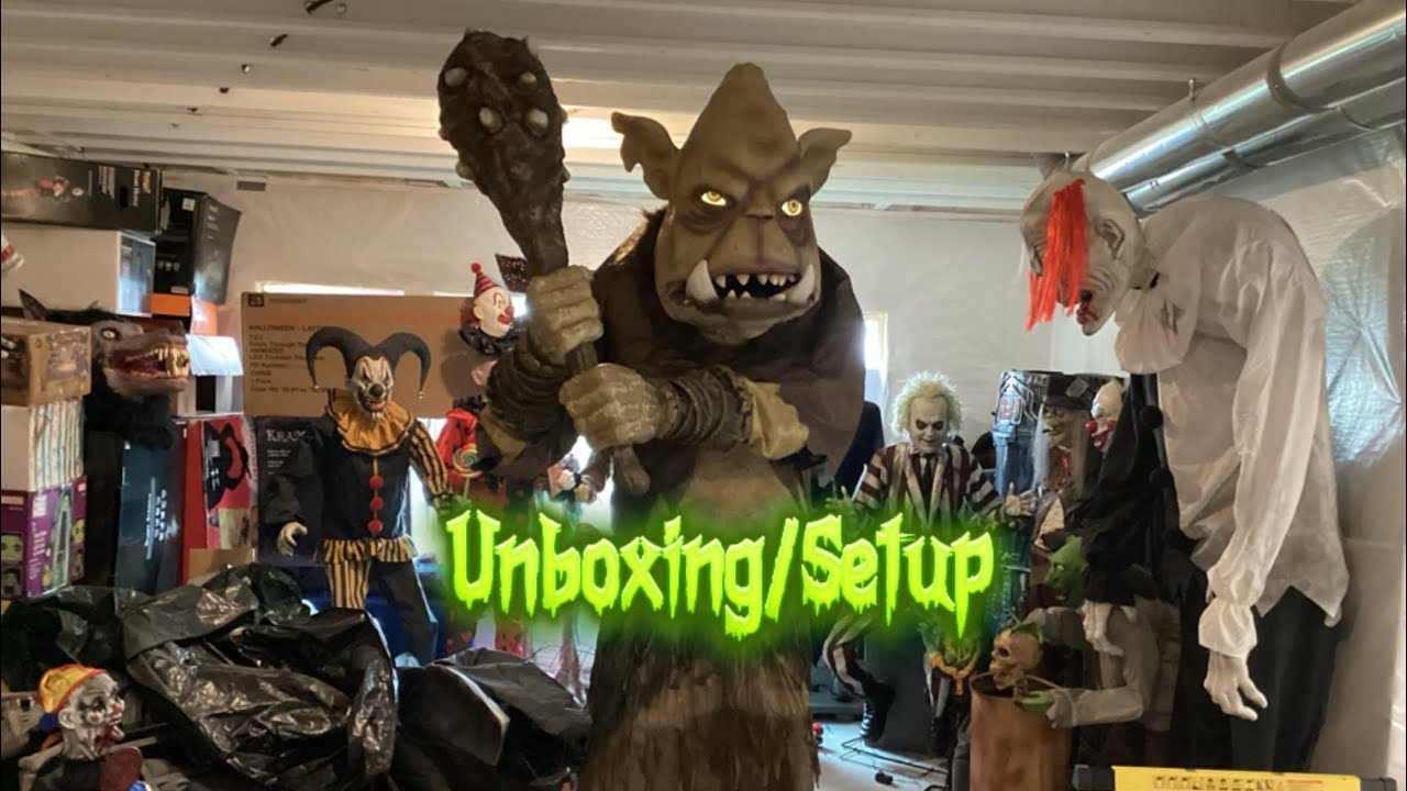 Home Depot Halloween 2025 Tumble the Troll Unboxing/Setup