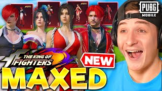 MAXED KING OF FIGHTERS PRIZE PATH \u0026 LUCKY SPIN! PUBG MOBILE