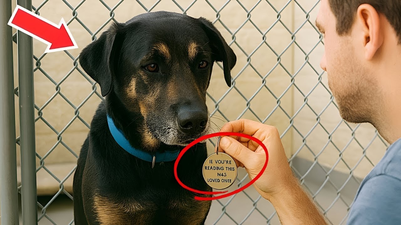 Every Family Rejected This Dog—Until One Man Read His Collar Tag and Froze in Shock!