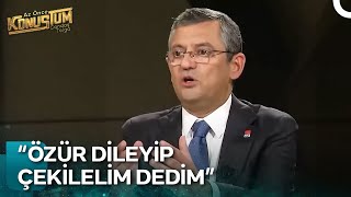 Özgür Özel, 28 Mayıs Seçimlerinin Perde Arkasını Anlattı | Az Önce Konuştum