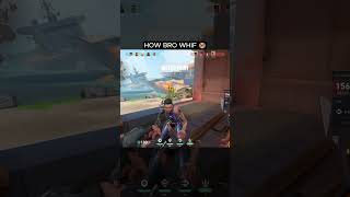 Bro not even aiming #valorant #shorts