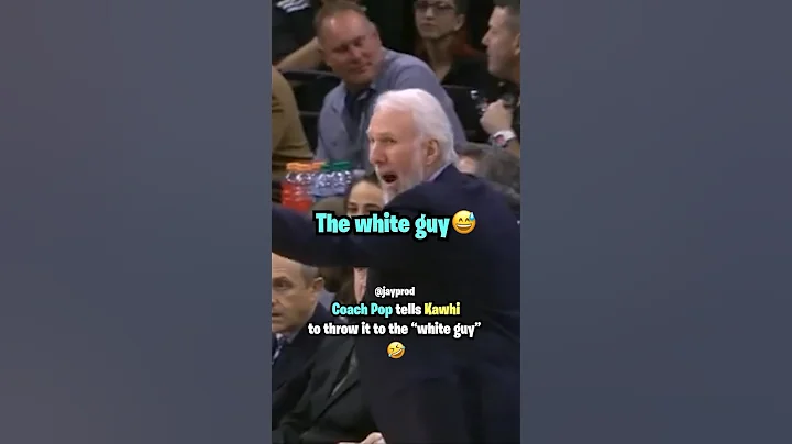 Gregg Popovich has No Chill 😭
