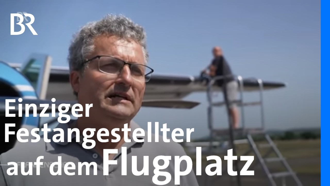 Freier Fall, Adrenalin pur: Ein Tag am Flugplatz Haßfurt | Frankenschau | BR