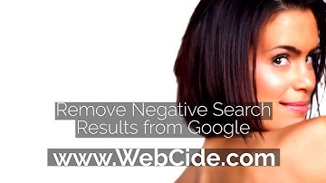 How to Remove Negative Search Results from Google