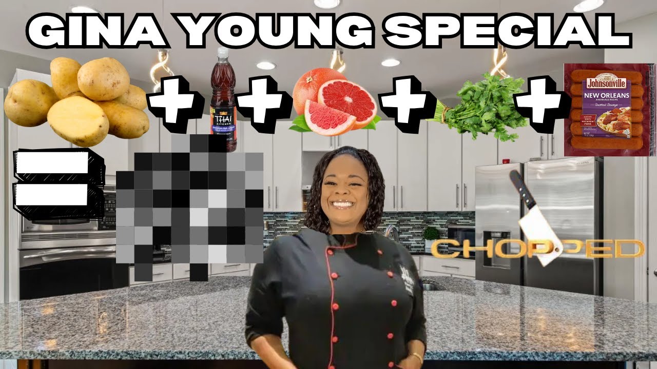 In The Kitchen With Gina Young is going live! Chopped Edition🔥 - YouTube