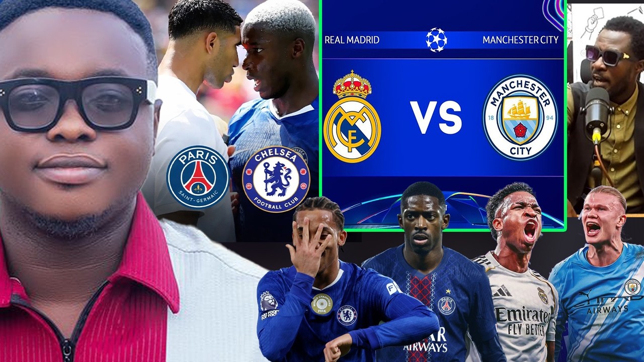 REAL MADRID VS MANCITY, PSG VS CHELSEA GAME ANALYSIS. 7 KEY ISSUES TO EXPECTD FROM THE GAME. MUST WA