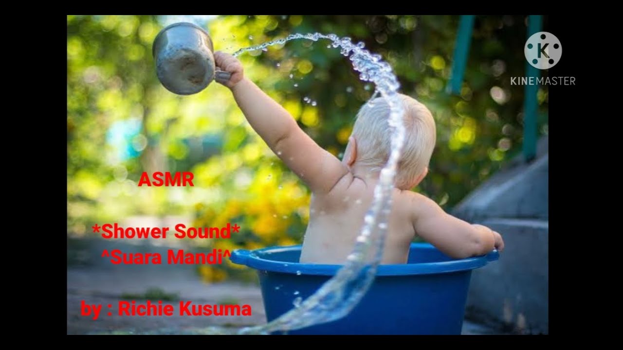 ASMR Suara Gemericik Air Mandi || ASMR Shower Sound