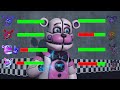 [SFM FNaF] Help Wanted vs Nightmare VR WITH Healthbars