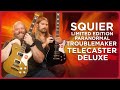 Электрогитара SQUIER LIMITED EDITION PARANORMAL TROUBLEMAKER TELECASTER DELUXE AZTEC GOLD