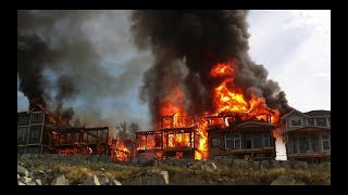 INCREDIBLE FIRE! 5 HOUSES BURNED  FULL VERSION