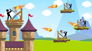 Stickman Catapult - Stone War #stickman #Catapult  #stone #war screenshot 3