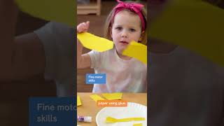 Watch your preschooler shine by making two-dimensional suns #kindercare #childdevelopment #ytshorts