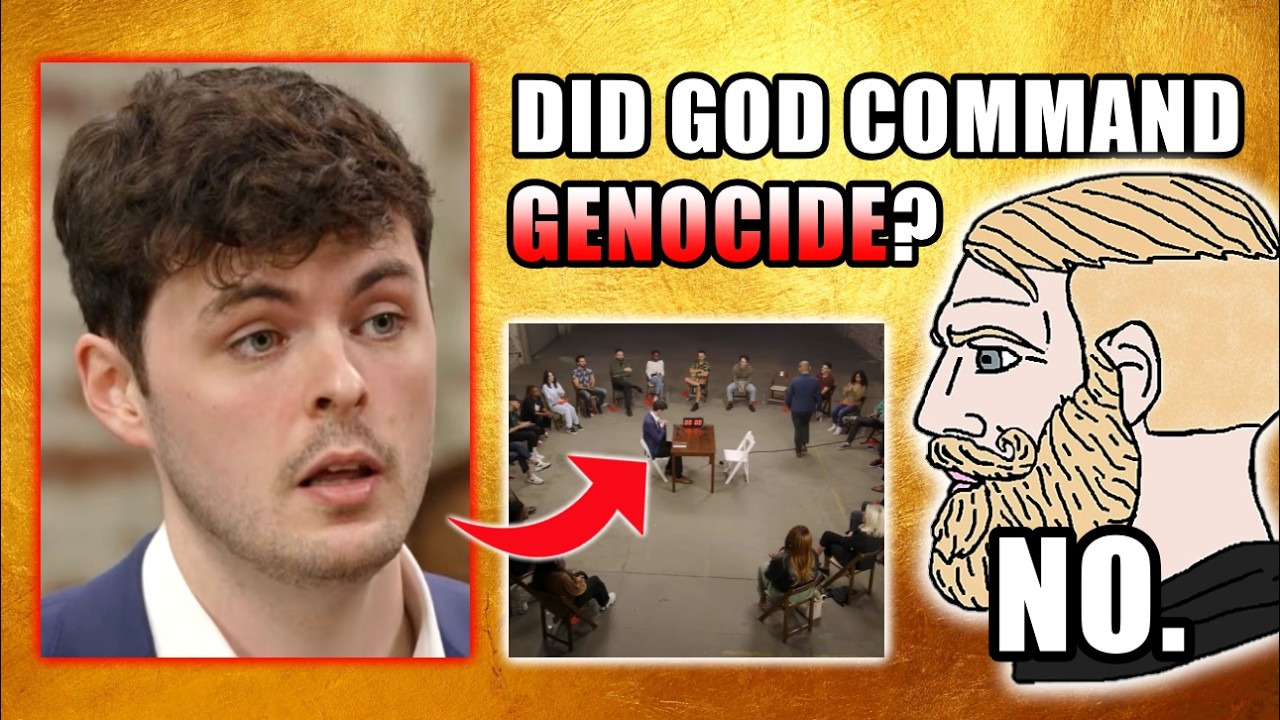 Alex O'Connor VS. 25 Christians on GENOCIDE!