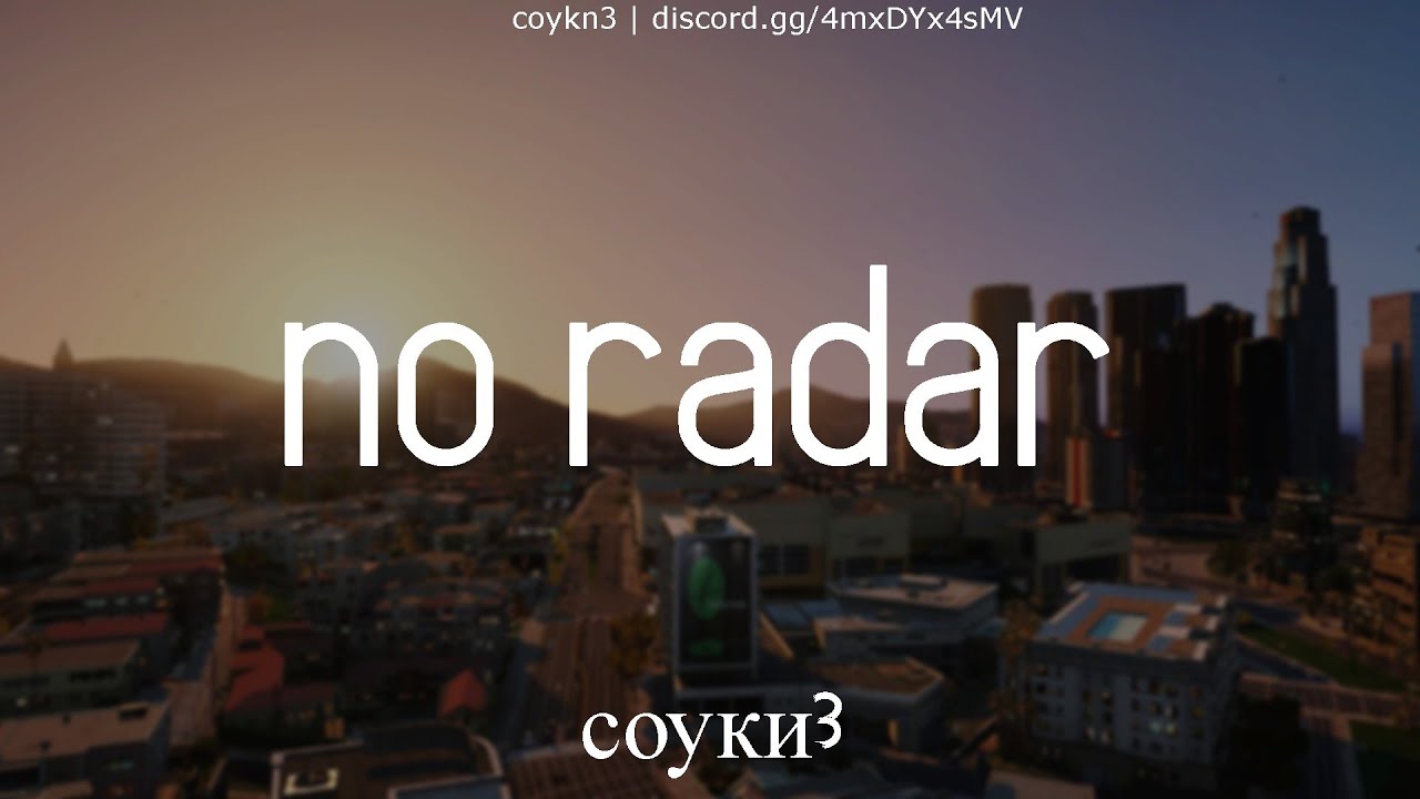 No Radar Script FiveM - YouTube