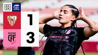 Sevilla Fc Vs Madrid Cff 1-3 Resumen Y Es Highlights Liga F