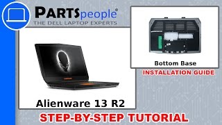 Dell Alienware 13 R2 (P56G002) Bottom Base How-To Video Tutorial
