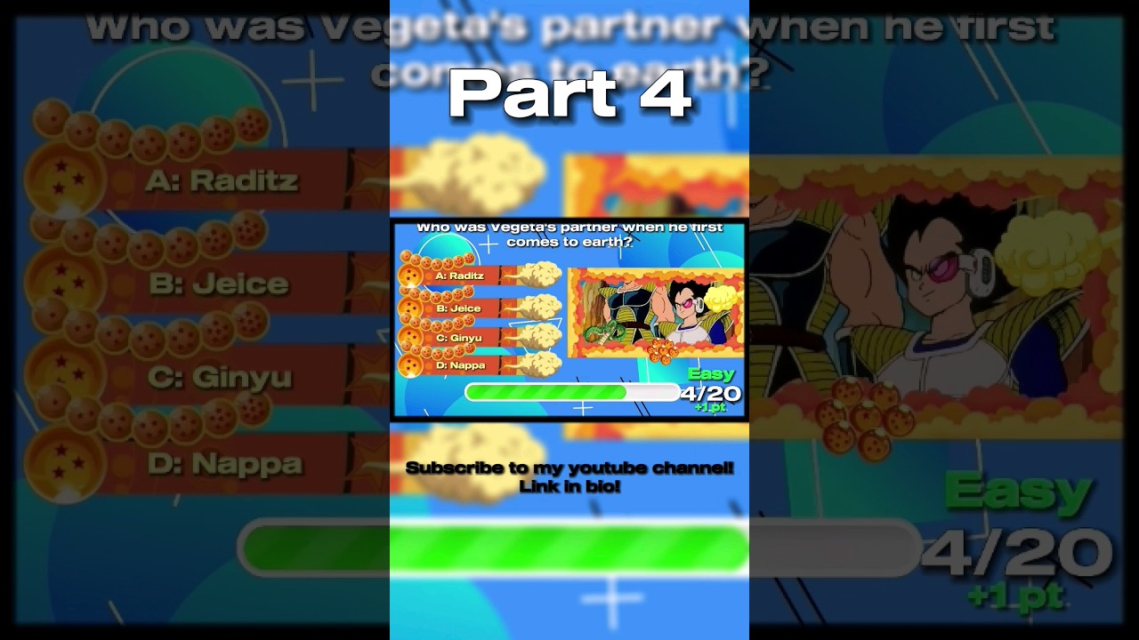 Vegeta quiz! part 4 