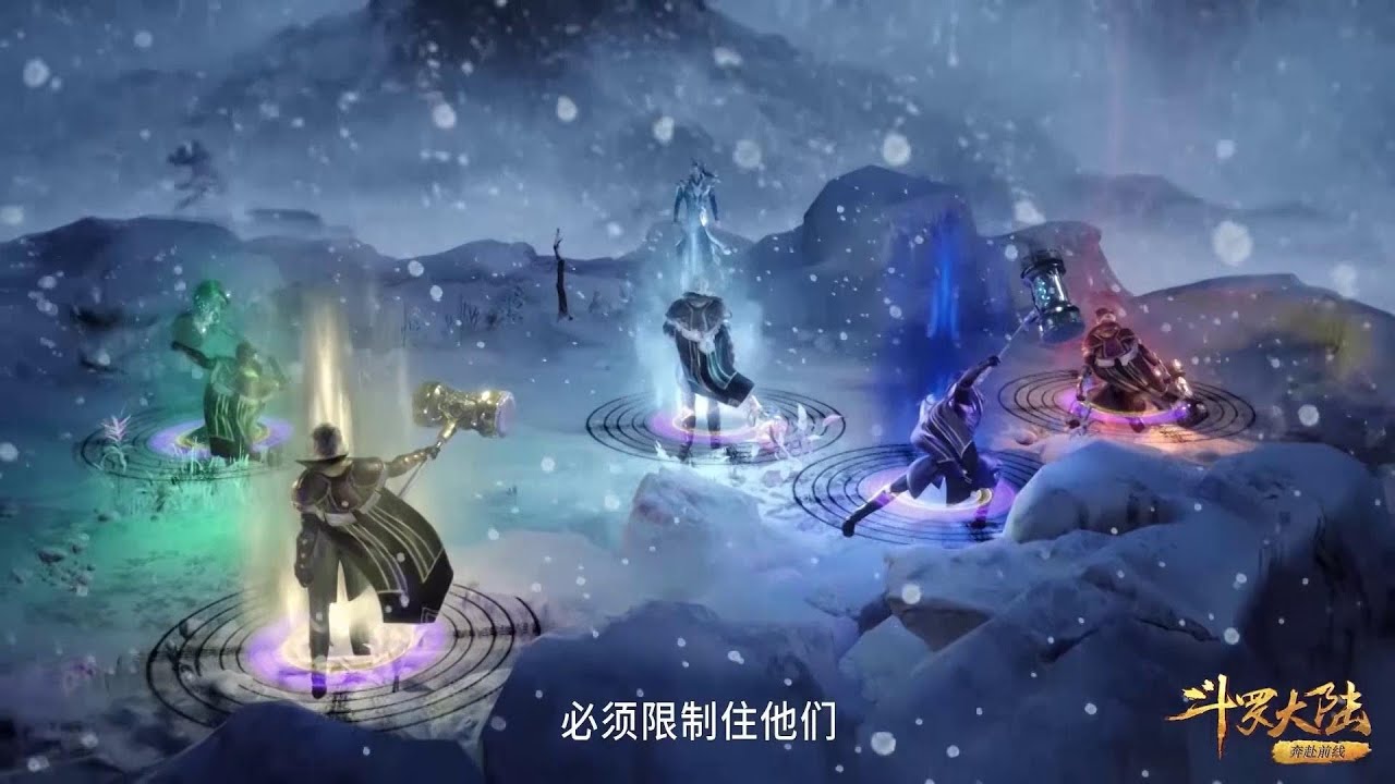 🍀唐三一人独战昊天宗五大封号斗罗!为了父亲回归宗门!以海神之力碾压一切!【斗罗大陆 Soul Land 】 - YouTube
