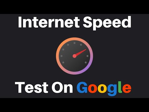 How To Test Internet Speed On Google